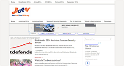 Desktop Screenshot of bestantivirus2014.org