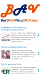 Mobile Screenshot of bestantivirus2014.org